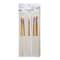 Long Handle Gold Synthetic Paintbrush Set By Artist&#x27;s Loft&#xAE; Necessities&#x2122;